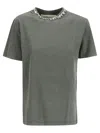Golden Goose Golden Ws Regular T-shirt In Gray