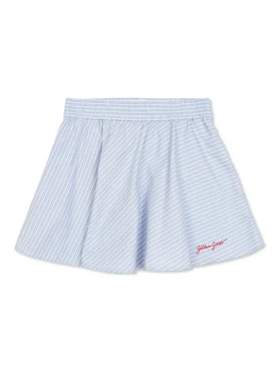 Golden Goose Kids' Gonna A Righe In Blue