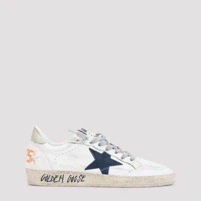 Golden Goose Goose Ball Star Sneakers In White