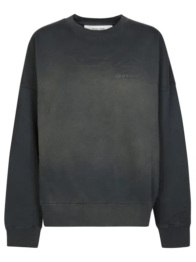 GOLDEN GOOSE GOLDEN GOOSE GRADIENT EFFECT BLACK SWEATSHIRT