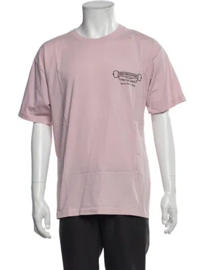 Pre-owned Golden Goose Graphic Print Crew Neck T-shirt In Multi