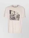 Golden Goose Graphic Print Crewneck Short Sleeve T-shirt In Multi