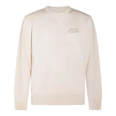 Golden Goose Graphic Printed Crewneck Sweatshirt In White