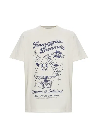 Golden Goose Graphic-print Cotton T-shirt In White