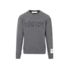 Golden Goose Golden M S Regular Sweatshirt Distressed Cotton Jersey With Logo Clothing In Animal Print