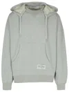 Golden Goose Drawstring Hood Kangaroo Pocket Sweater In Grey