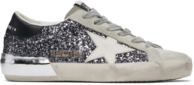 Golden Goose Gray Super-star Sneakers In Grey