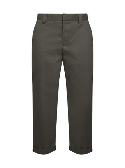 Golden Goose Men Green Golden Collection Chino Trousers In Black