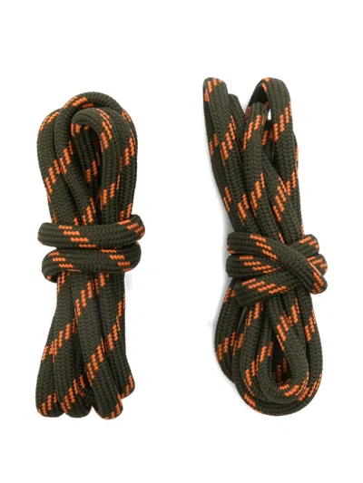 Golden Goose Green Shoelaces