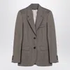 Golden Goose Tailored Wool Fresco Jacket For In Brown