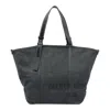 Golden Goose Grey Cotton Totes In Grey