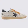 Golden Goose Ballstar Suede Upper Toe Tongue And Spur Leather Star And Heel Sneakers Black