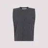 Golden Goose Deluxe Brand Studded Sleeveless T In Grey
