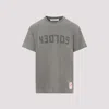 Golden Goose Golden Regular T-shirt L In Grey