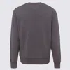 GOLDEN GOOSE GREY COTTON SWEATSHIRT