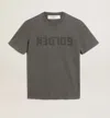 Golden Goose Grey Cotton T-shirts And Polos In Gray