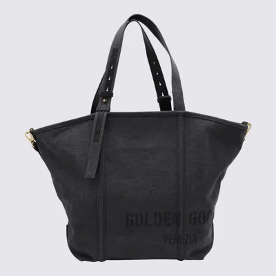 Golden Goose Grey Cotton Totes