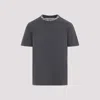 Golden Goose Grey Cotton Clothing T-shirts And Polos In Gray