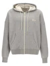 Golden Goose Michael Hooded Sweatshirt Kangaroo Pockets In Grey