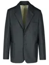 Golden Goose Blazer Single Breasted Front Pockets In Grey
