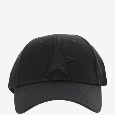 Golden Goose Gup01038p000597 Baseball Cap In Black