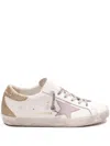 Golden Goose Star-patch Lace-up Sneakers In White