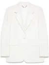 Golden Goose Jacket Over Monopetto Effect Silk And Embroidery In White