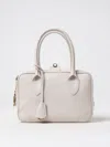 Golden Goose Vita Zip Goat Leather Top-handle Bag In Butter