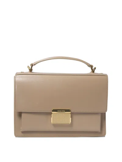 Golden Goose Leather Handbag In Nude