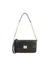 Golden Goose 'gioia' Leather Shoulder Bag In Black
