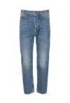 Golden Goose Happy Jeans In Blue