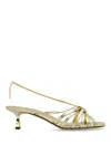 Golden Goose Deluxe Brand Nico Chained Sandals In Gold