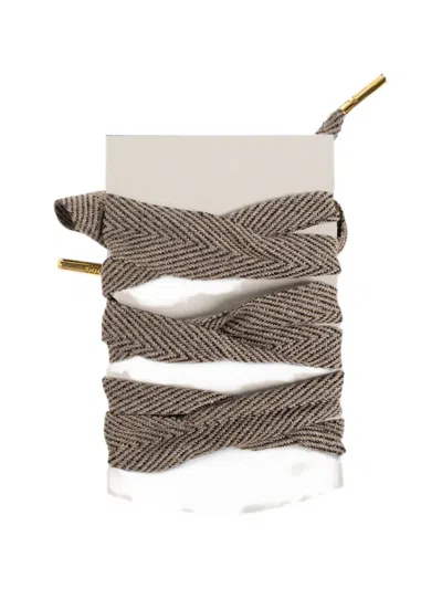 Golden Goose Herringbone Shoelaces In Multi