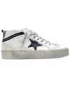 Golden Goose Mid Star High-top Leather Sneakers