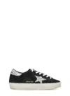 Golden Goose Hi Star Suede Sneakers With Glittered Star And Heel Tab Shoes