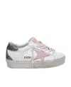 Golden Goose Unisex Hi Star Lace Up Sneakers In Gray