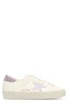 Golden Goose Sneakers Hi Star Classic In Pelle Bianca Donna