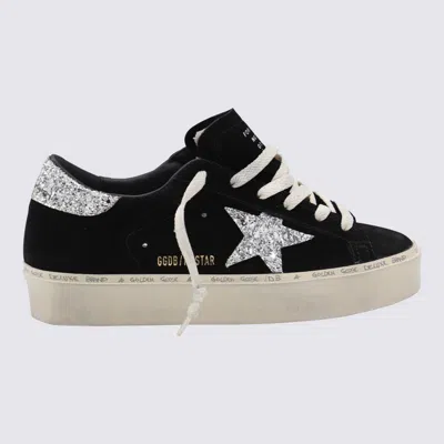 GOLDEN GOOSE GOLDEN GOOSE HI STAR LEATHER SNEAKERS