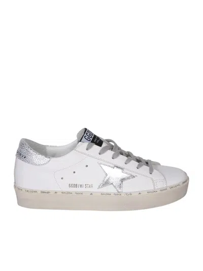 Golden Goose Hi Star Leather Sneakers