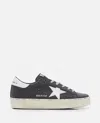 GOLDEN GOOSE HI STAR LEATHER SNEAKERS