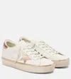 Golden Goose Hi Star Leather Sneakers In Neutral
