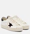 Golden Goose Hi Star Leather Low-top Sneakers In White