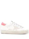 Golden Goose Women Hi Star Leather Sneakers In White