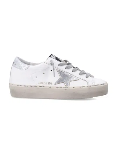 Golden Goose Hi Star Leather Women S Sneaker In White