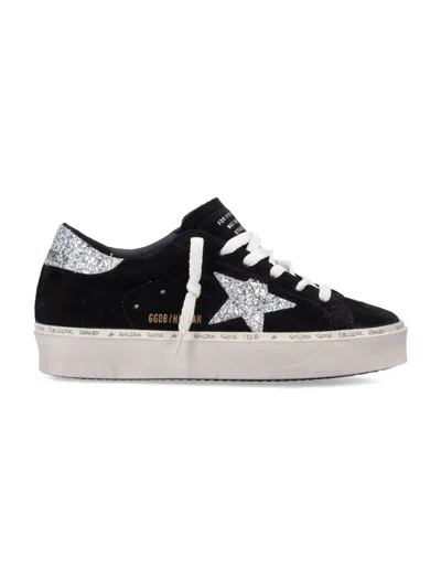 GOLDEN GOOSE HI STAR LOW-TOP SUEDE SNEAKERS