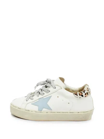Pre-owned Golden Goose Hi Star Low-top Sneakers In White