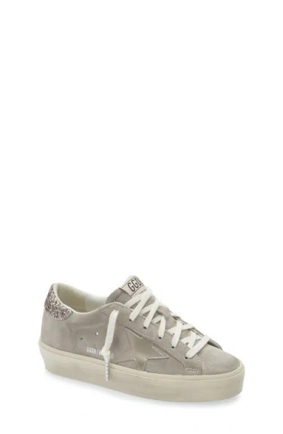 Golden Goose Hi Star Platform Sneaker In Gray