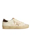Golden Goose Hi-star Round-head Low-cut Sneakers In Nude