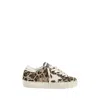 Golden Goose Hi Star Sneakers With Printed Calf Hair In Brown
