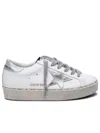 Golden Goose Hi Star Sneakers In White Leather Women In White